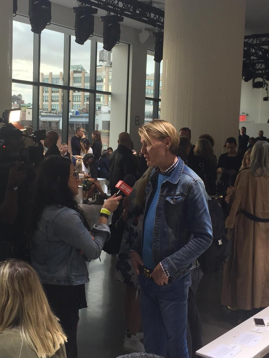 FGINYC's tweet image. Spotted #fgimember #kendowning @neimanmarcus giving an interview #edun #nyfw #ss16