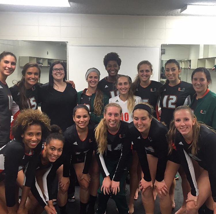 miamielitevb's tweet photo. Congrats to #MEAlumni @sylviahernandez and her teammates @canes_vb for an undefeated weekend at the LSU tournament! http://t.co/xEJ7NhLLYr