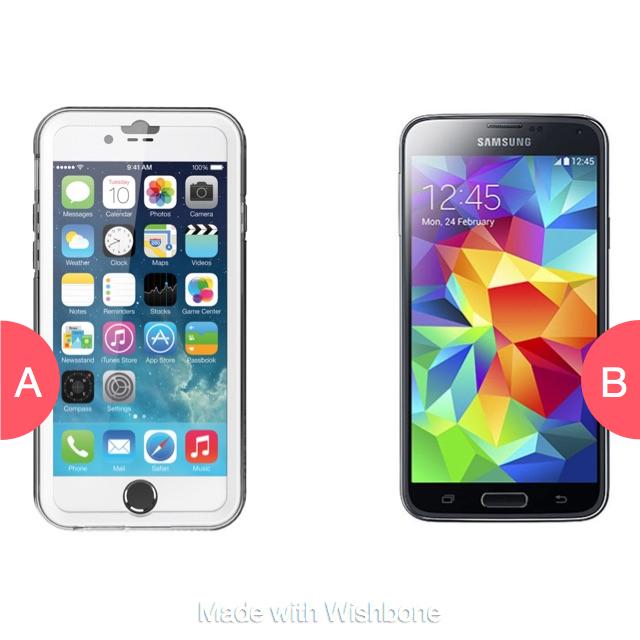 Iphone or Samsung Galaxy? getwishboneapp.com/share/13542951