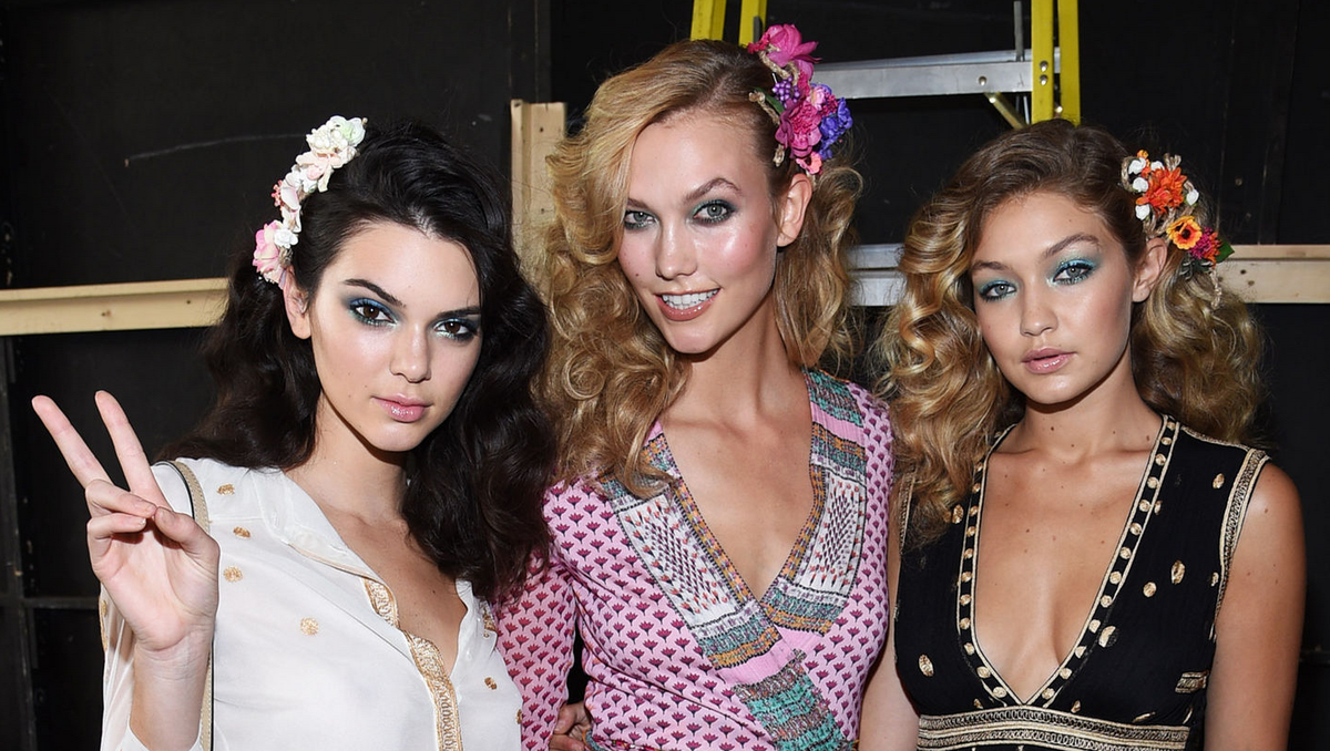 Karlie, Kendall and the Hadid sisters lit up the <a href="/DVF/">DVF - Diane von Furstenberg</a> runway: glmr.me/1EWtdnv