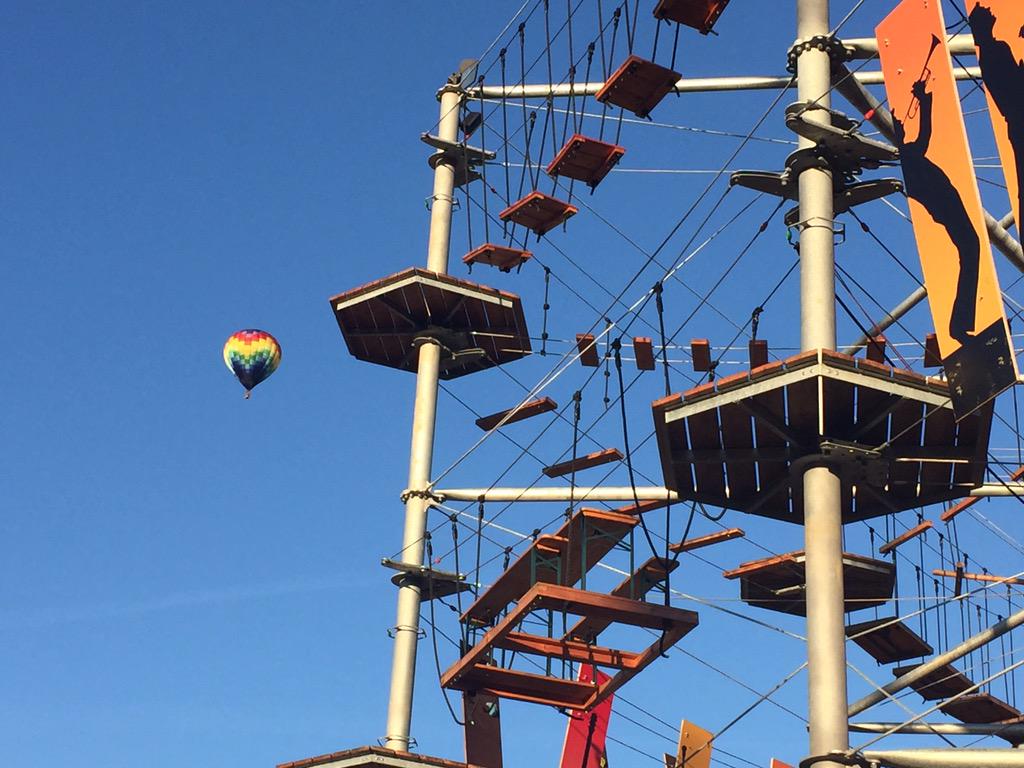 SOAR_Adventure's tweet photo. Beautiful day for adventure @visitfranklin @TNBalloon #SOARadventuretower http://t.co/WVrQNvhbxA