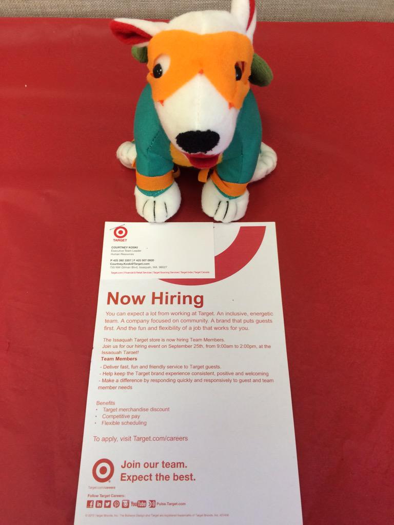 Looking for regular or seasonal work? Join the Issaquah Target team today! Target.com/careers