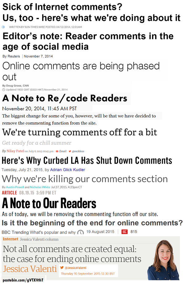 Undoomed's tweet photo. These are dark times indeed. Now they're slowly trying to get us used to censorship and "pure" ideology. #GamerGate http://t.co/w1pbDtq6k9