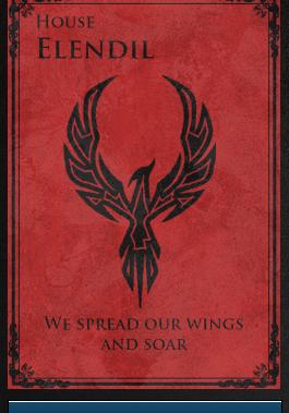 The new House Elendil Banner