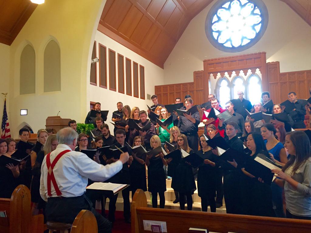 SPFDCC's tweet image. A great rehearsal at University Heights Baptist Church tonight. We are #MMEA bound soon enough! #FaireIsTheHeaven