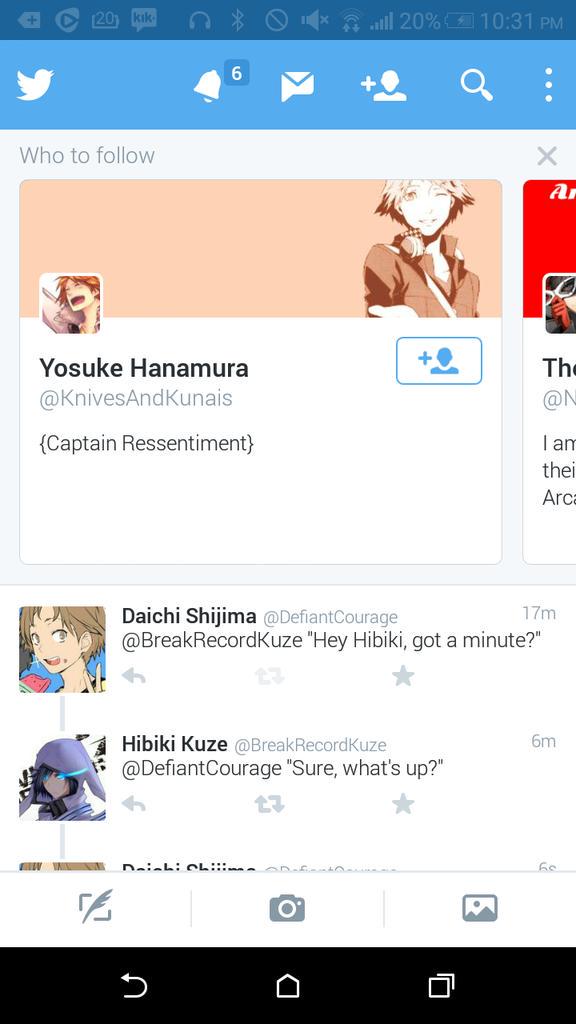 DefiantCourage's tweet image. /Doesn't follow self.