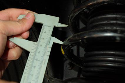 5. Sedangkan untuk jarak antar ulir per depan sekarang berjarak 30 mm.