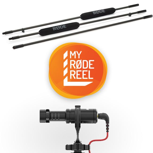 rodemics's tweet image. As a special thanks, all #MyRodeReel 2015 entrants will be receiving the brand new #VideoMicro &amp;amp; #MicroBoompolePro!