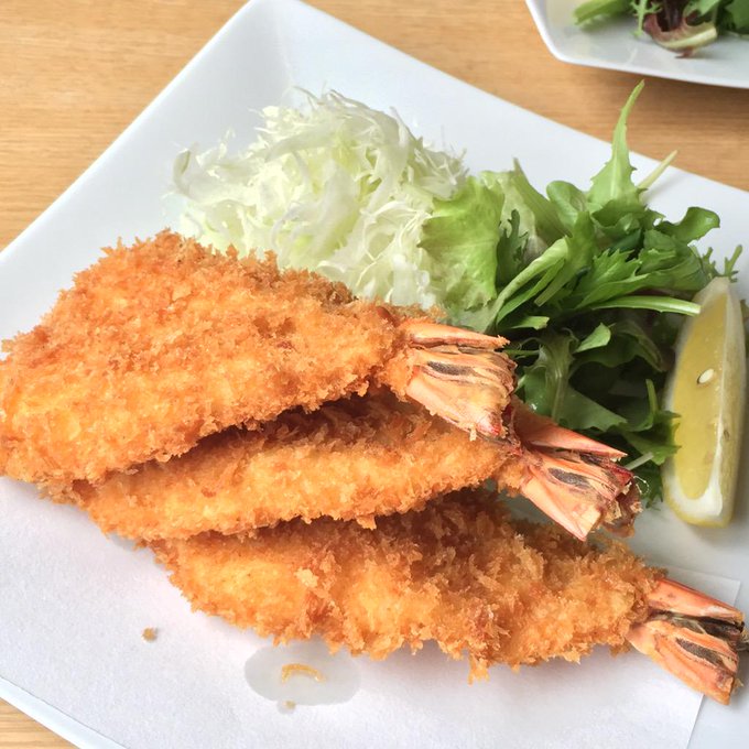 エビフライがでか い 伊勢 鳥羽グルメなら 漣 さざなみ へ Icotto イコット