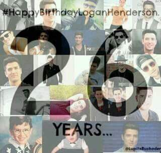  Happy Birthday Logan Henderson     I Love You Loggie Rusher Forever    