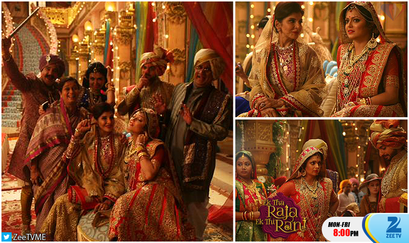 ZeeTVME's tweet photo. #BehindTheScenes fun from the sets of #EkThaRajaEkThiRani

#ZeeTVME http://t.co/PjYCFiDt6w