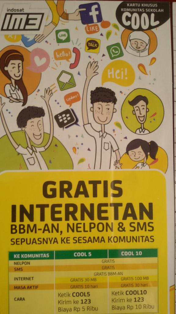 gunakan im3 komunitas... dapatkan kemudahan dlm komunikasi antar komunitas #shot wijaya <a href="/indosatjatim/">indosatjatim</a> @indosatcare
