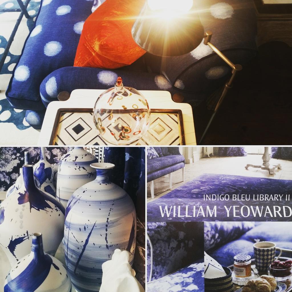 So dreamy to have a float around the <a href="/WilliamYeoward/">William Yeoward</a> showroom at 270 Kings Road. I love being surrounded by the blues