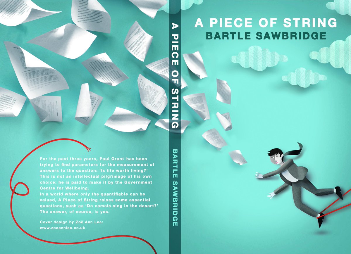 Here's the cover of, #A Piece of String.
