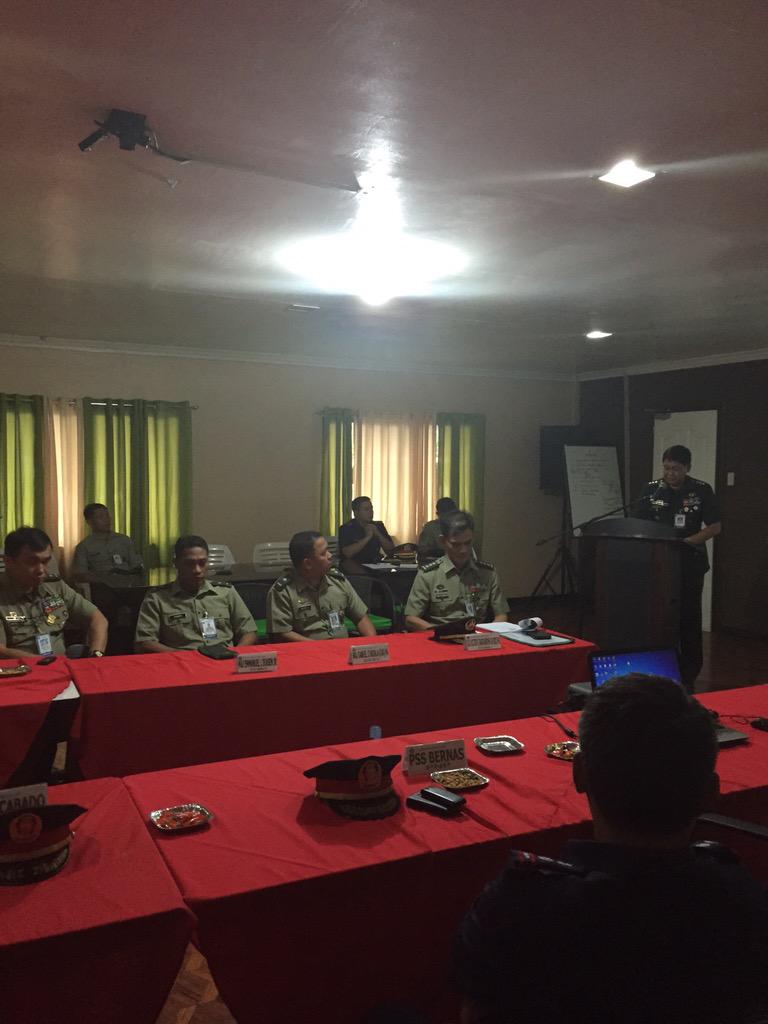 Now | Courtesy call &amp; unit briefing <a href="/AFPCRS/">CMOC AFP</a> w/ <a href="/TADPCRFRANCO/">Wilfredo Franco</a> @PNP_PCRG <a href="/pnppio/">Philippine National Police</a> <a href="/dpcrpublicinfo/">PNP DPCR PID</a> <a href="/PNPhotline/">PNP Tweets</a>