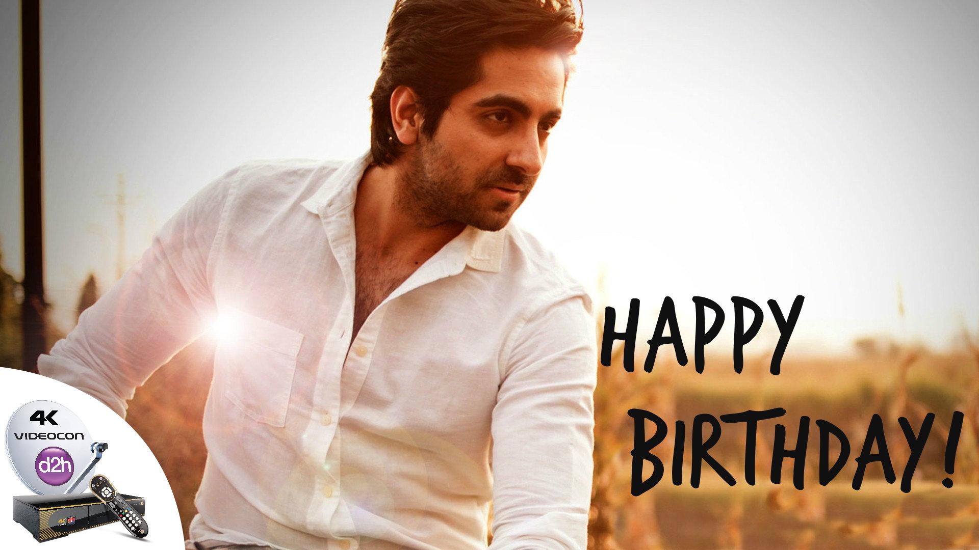 Happy Birthday Ayushmann Khurrana!
Join us in wishing the versatile Actor-singer on his special day! 