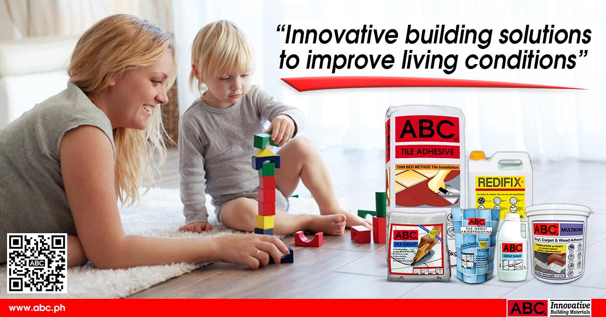 ABCPhilInc's tweet photo. Tiling products you and your family can trust. ABC.
#abctileadhesive #abcphilinc #tileinstallation #home #tiling http://t.co/Z4Dn8fIfGY