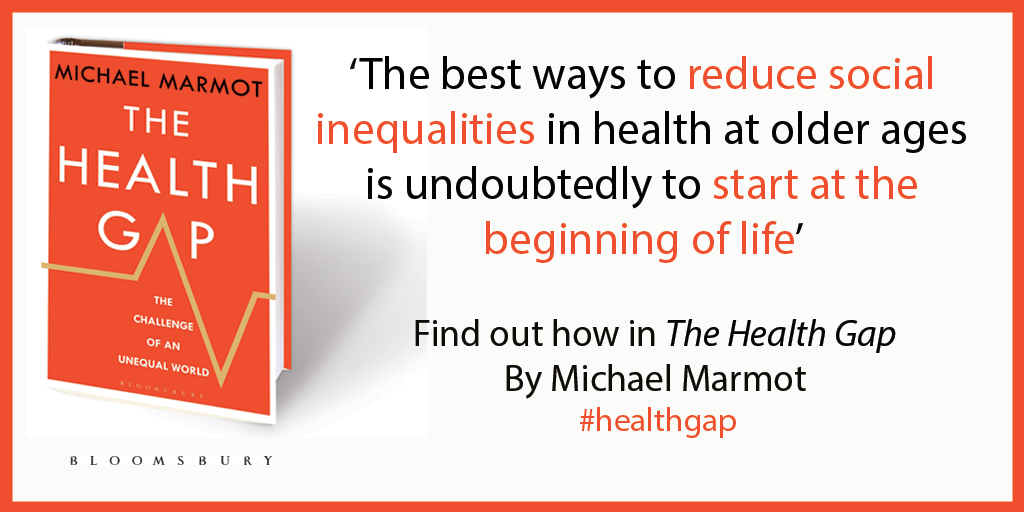 MichaelMarmot's tweet photo. Ensure every child has the best start in life: The #HealthGap -http://t.co/42HCCh9X6q @BloomsburyBooks http://t.co/KaYhff7ZUb