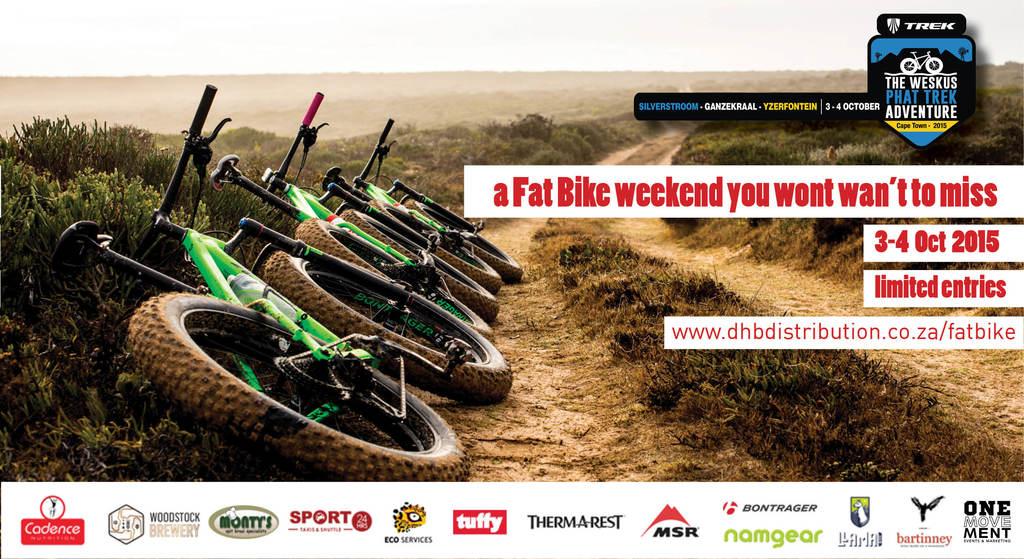 LIMITED entries left #TrekBikes #WeskusFatBike. Visit buff.ly/1VX6sny for more details. <a href="/CapeWestCoast/">rdot</a>