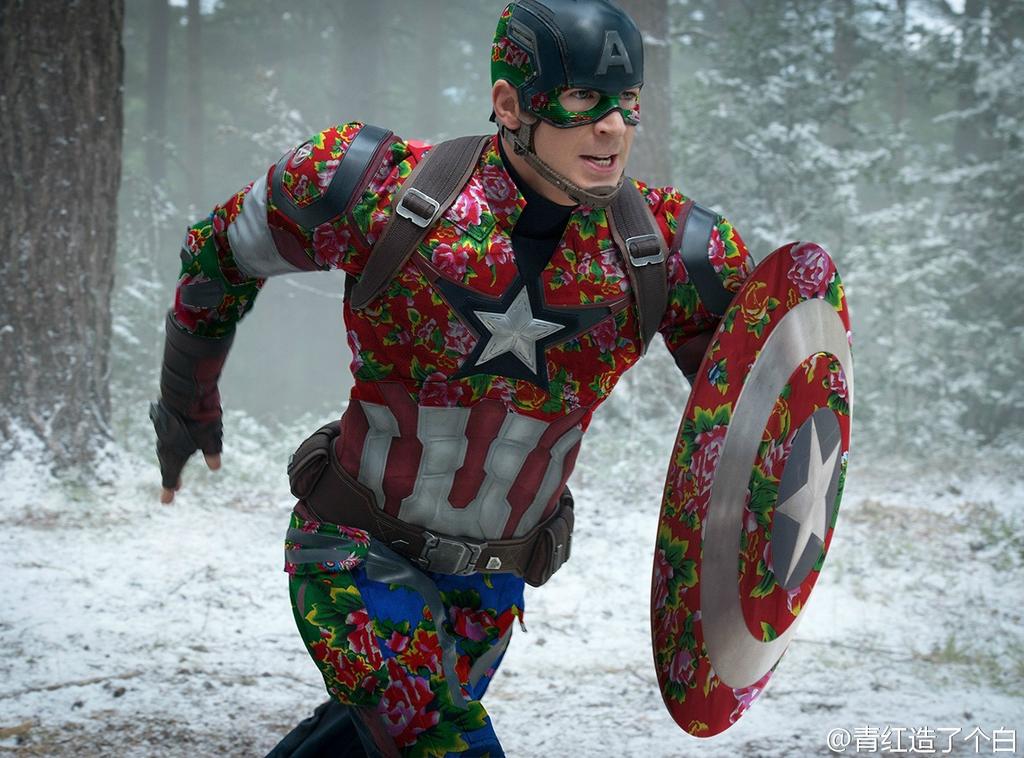 movie_ps's tweet photo. #TheAvengers  花布复联—1 http://t.co/JRq2RI9WKB