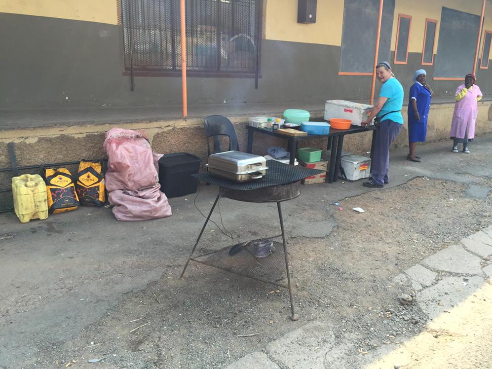 The #braai... Part of everylife in Griekwastad. #braaitour