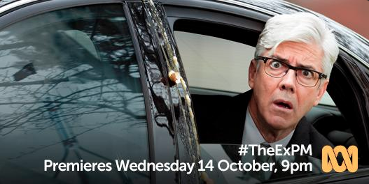Whoever wins tonight, the real winner is Shaun Micallef. Great timing. #libspill