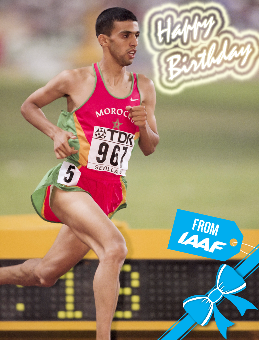  Happy Birthday to 2-time Olympic & 4-time World Champion Hicham El Guerrouj 