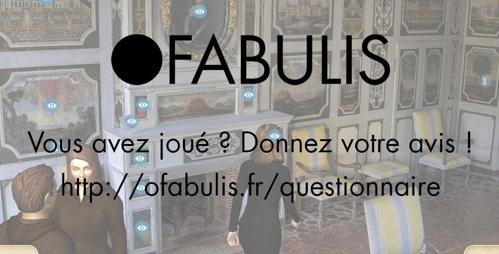 OFabulis's tweet photo. On continue d'étudier les retours des joueurs d'OFabulis ! Si vous avez jouez, dites nous ce que vous en avez pensé http://t.co/tnzOlDin6e