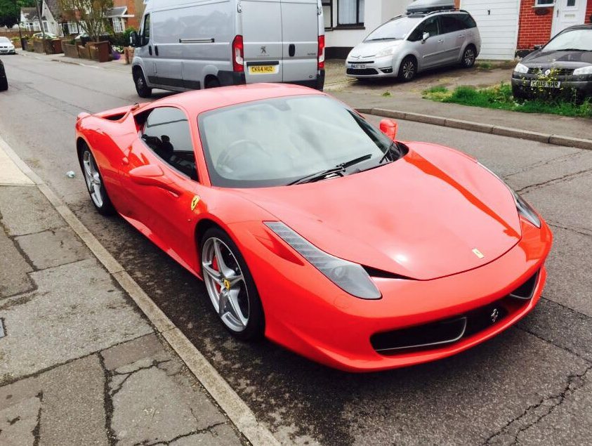 SachSportsCar's tweet photo. This #Ferrari458 could be yours for the day or even a weekend 💨 Think you can handle it? Call us -> 07502582993 http://t.co/R2nENH6T9a