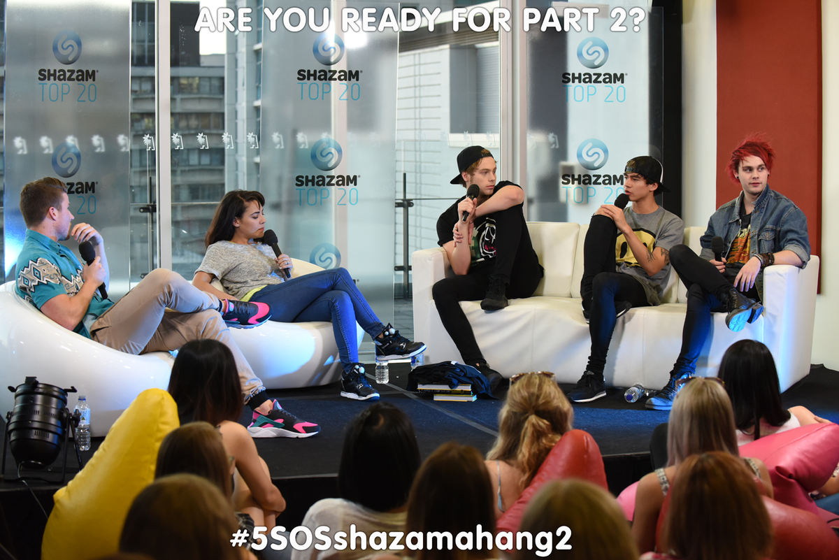 HitMusicAus's tweet photo. THAT'S RIGHT: We are doing Shazamahang 2.0! 

AND there is more to come later in the week...

#5SOSshazamahang2 http://t.co/4qW9SFAxWH
