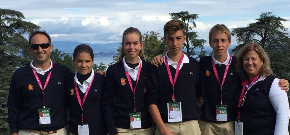 A partir de mañana, <a href="/EvianChamp/">The Amundi Evian Championship</a> Junior. El equipo español ya está en Francia
rfegolf.es/CompetenciaPag…