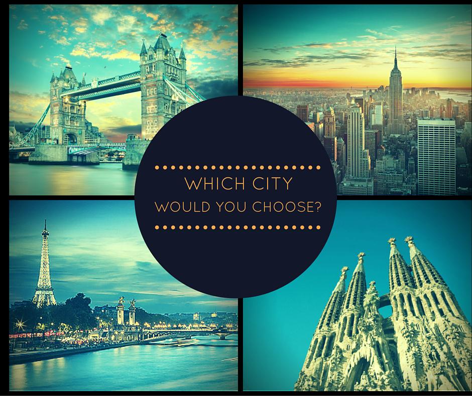 Monday dreaming: #London, #NewYork, #Paris or #Barcelona? #monday #travel