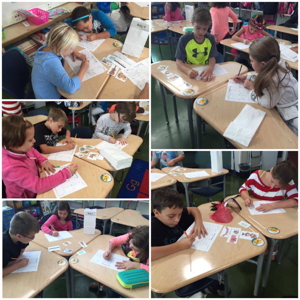 Mrs_Anderson6th's tweet photo. Having fun identifying the Main Idea and Details from pictures in mystery bags! @JresRockets http://t.co/5OjcBc4kSF