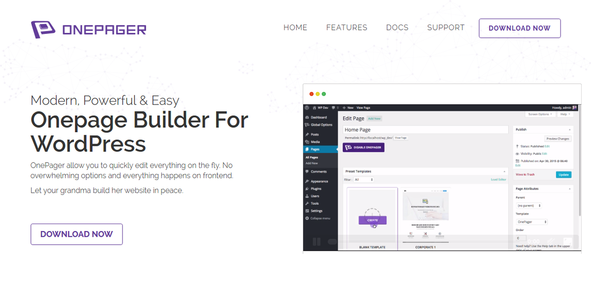 Onepager from <a href="/themexpert/">ThemeXpert</a> is their first one page builder for #Joomla buff.ly/1LtTrdu