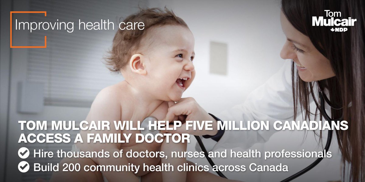 ThomasMulcair's tweet photo. Our plan to hire more doctors &amp; nurses will usher in a new era of quality public health care. #Ready4Change http://t.co/Ds2LGERODE