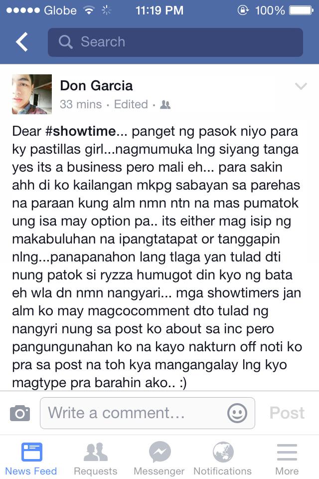 unicaloves's tweet image. @vicegandako nakakalungkot yung sinabi pero kasi tama talaga siya e! 😭 #RipShowtime