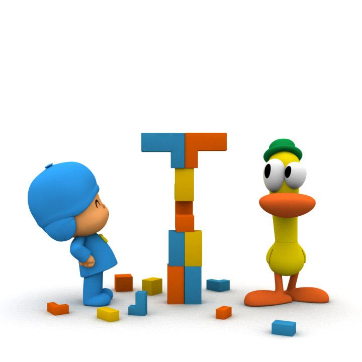 Pocoyo on X: Play with #Pato's #flowers the most incredible #game