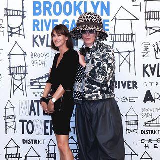 Brooklyn Rive Gauche party with Bernhard