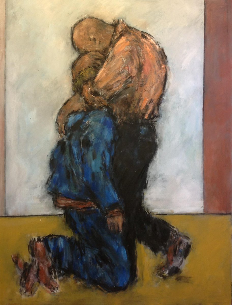 PassionArtTrail's tweet image. @GhislaineHoward speaking about her painting Prodigal Son @ManCathedral on Friday eve at 7pm manchestercathedral.org/events/1017/th…