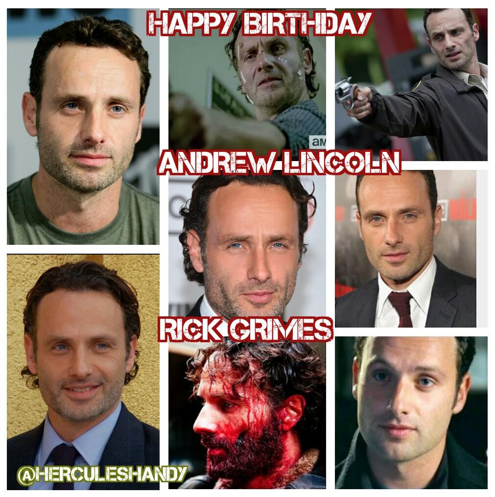 Happy birthday Andrew Lincoln      