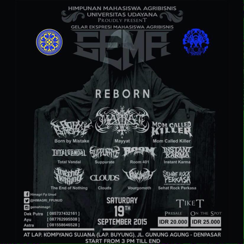 Sampai ketemu hari sabtu.
Jangan lewatkan !
Ada kejutan buat kawan-kawan yg datang :)

#sehatrockperkasa #gemahimagri