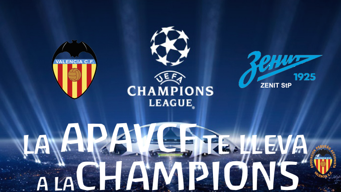 apavcf's tweet photo. #APAVCF sortea 4 entradas para el partido de #Champions entre #VCFzenit. Solamente tienes que seguirnos y hacer RT http://t.co/uGGo1CscEp