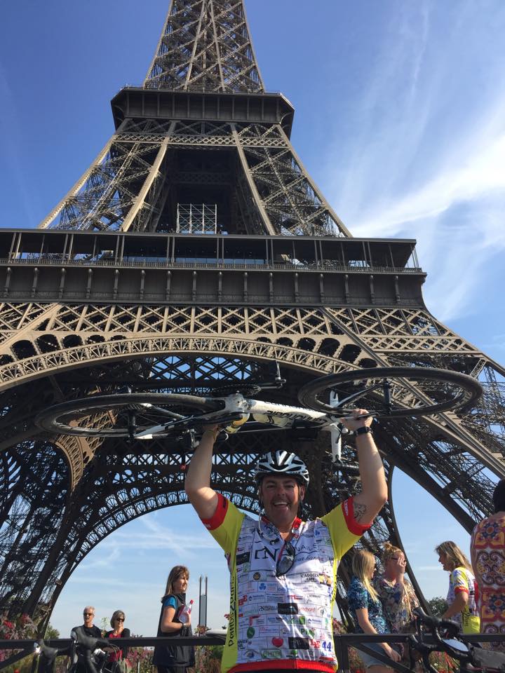 talking_wills's tweet photo. Well done Tim @waleswills and all of the @Pembs2paris Team for making it to Paris! http://t.co/dcMoHtrr3q