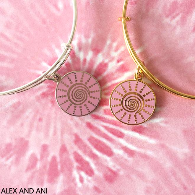CHARITYBYDESIGN's tweet image. Retweet this for a chance to win a #spiralsun bangle in support of @BCRFcure before it launches on 9/21!