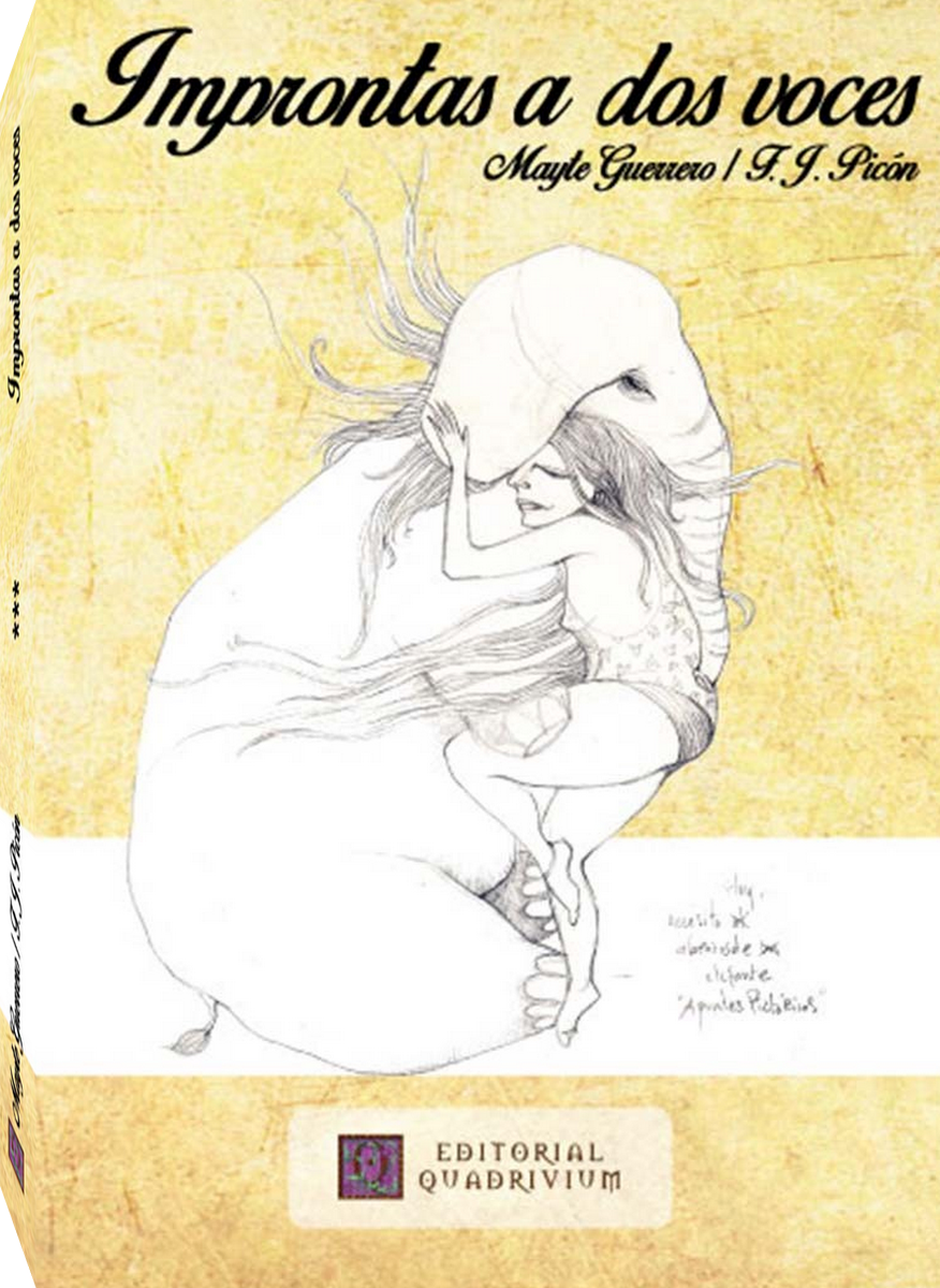 EdiQuadrivium's tweet photo. Libro de la semana: Improntas a dos voces, de Mayte Guerrero y J.F.Picón.
http://t.co/JdRyMxo83y http://t.co/Gh3GRedKrs