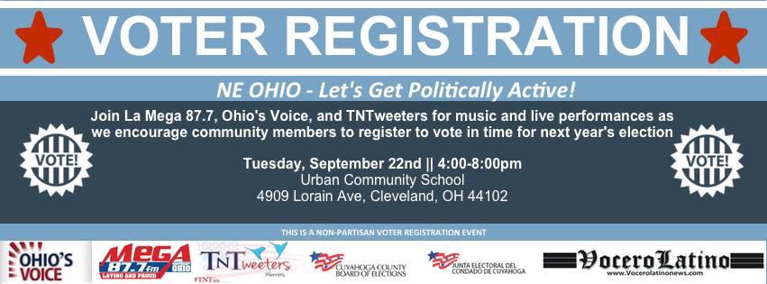 MarchingLight's tweet image. #Register2Vote event in NEO, but if you can't make it , register HERE 👉🏼nationalvoterregistrationday.org/register-to-vo… #TNTvote #clebrateNVRD