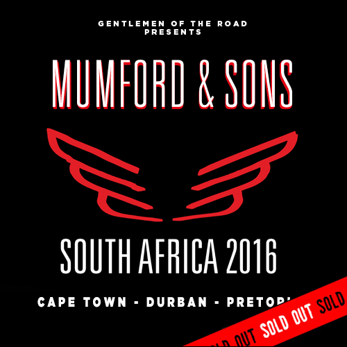 All South Africa shows are now SOLD OUT. Can't believe it. Cannot wait to see you then!!