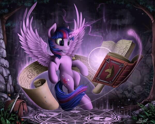 EverfreePony's tweet photo. Twilight with a Book. #MLP #Brony #FanArt http://t.co/Z2rPVVllVS