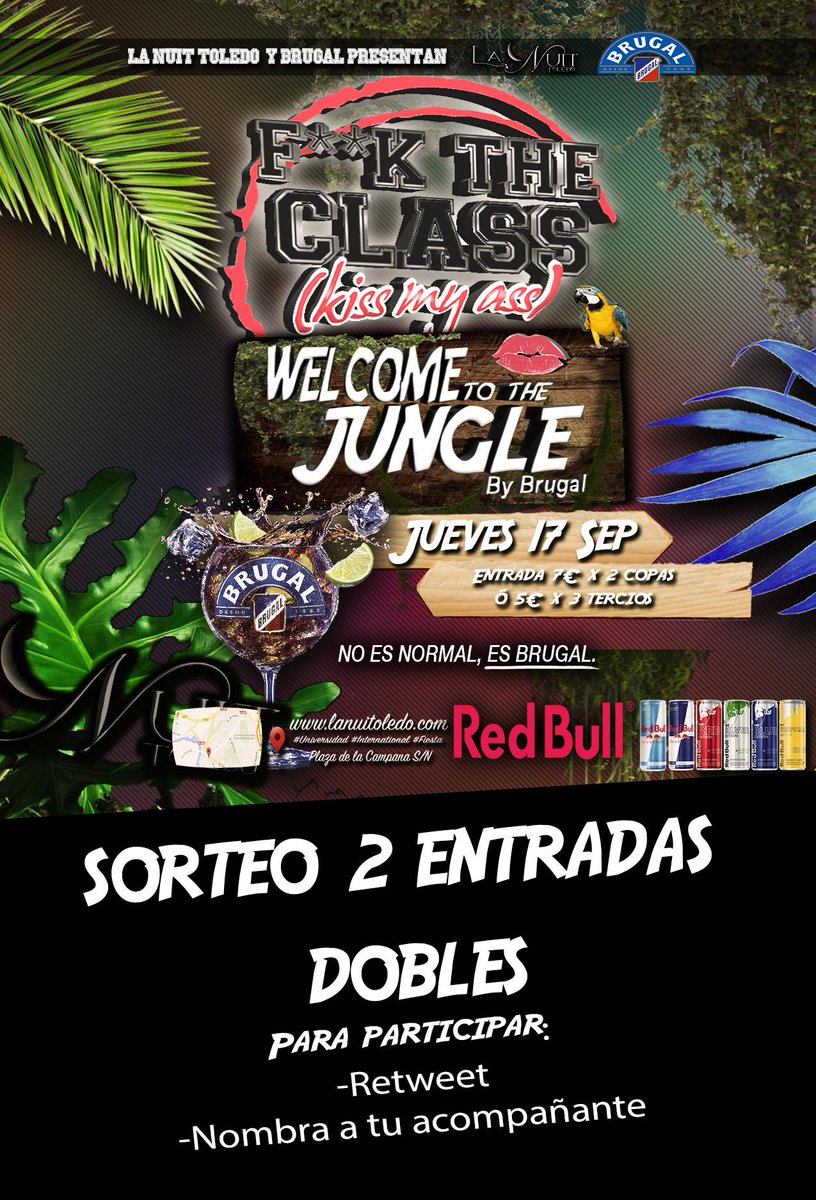 FuckTheClass's tweet image. Participa en el sorteo de 2 entradas dobles para este jueves!!!