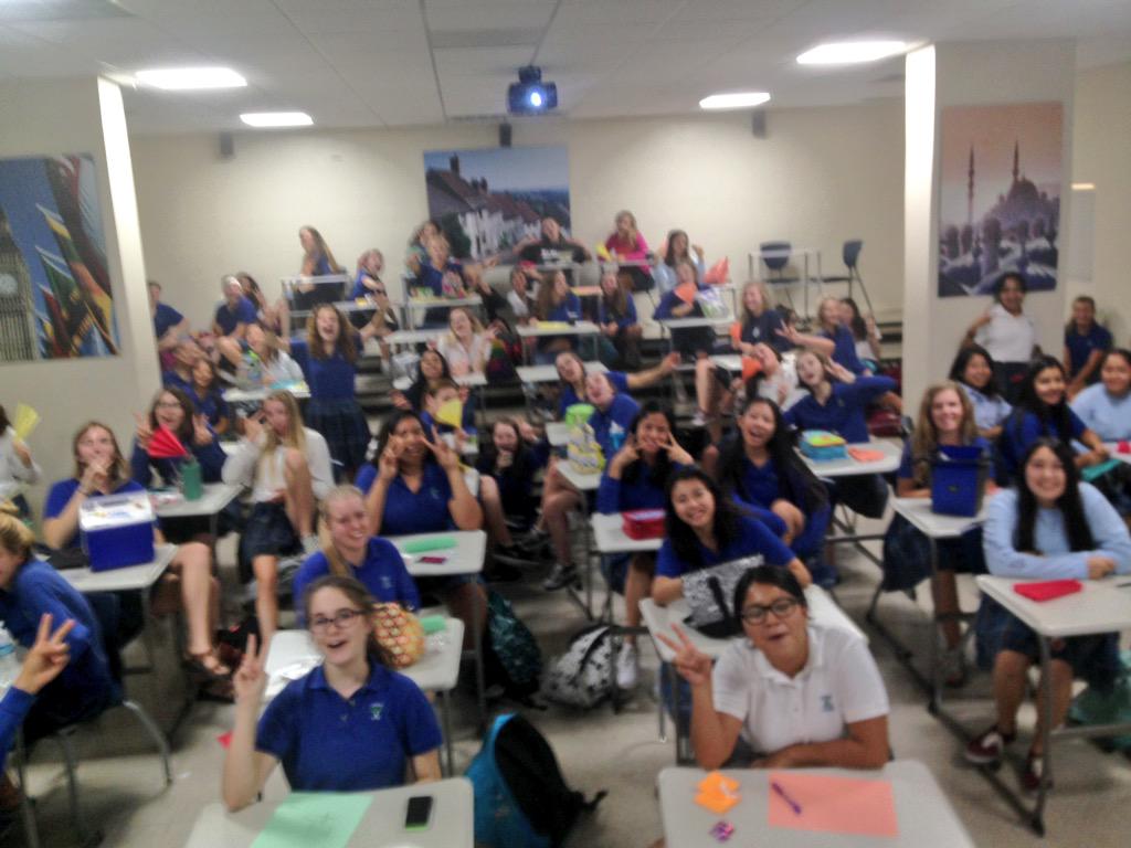 Thank u to the 70 girls who came to our first meeting today! We hope you had fun! Sorry for miscommunication bcp boys